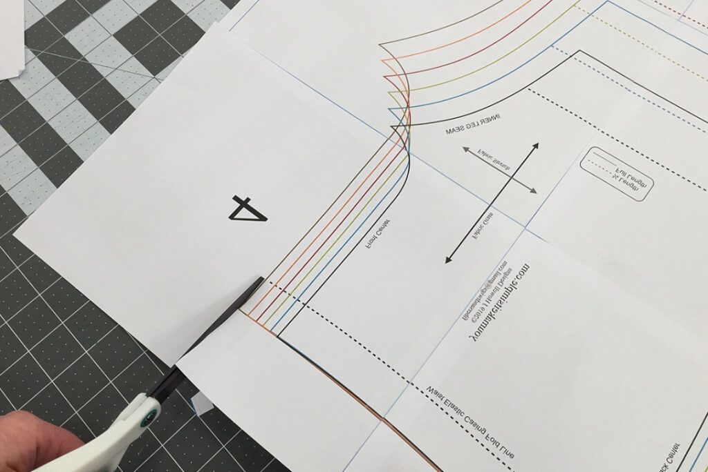 Assembling PDF patterns