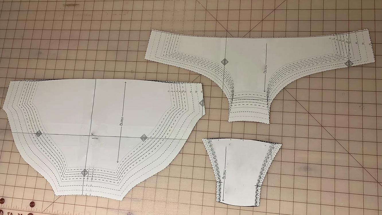 Underwear Sewing Pattern Selection