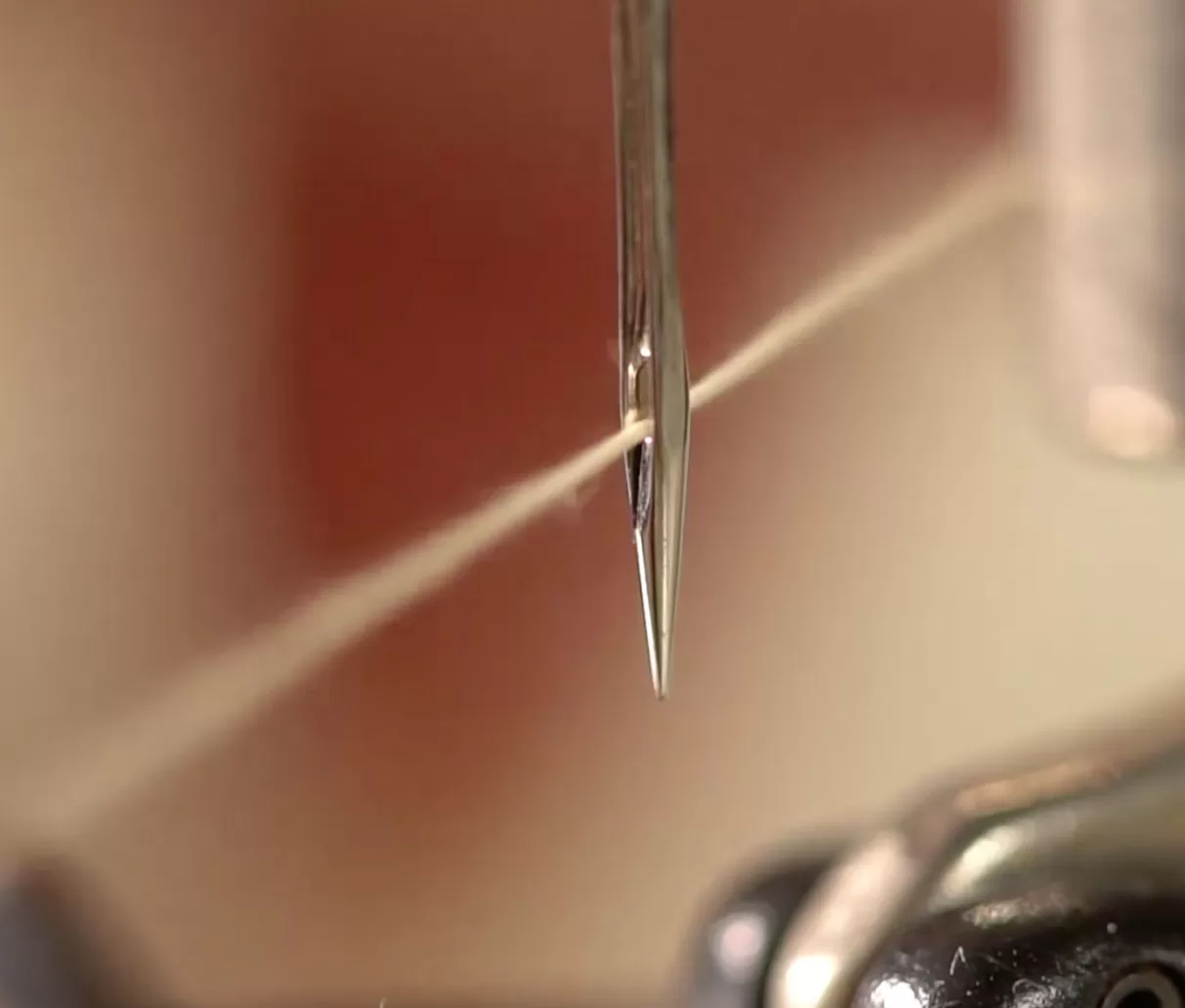 a dull sewing machine needle 